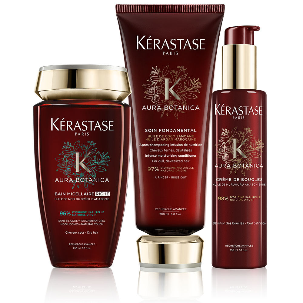 Trio Aura Botanica Boucles Multisoin Cheveux Kerastase