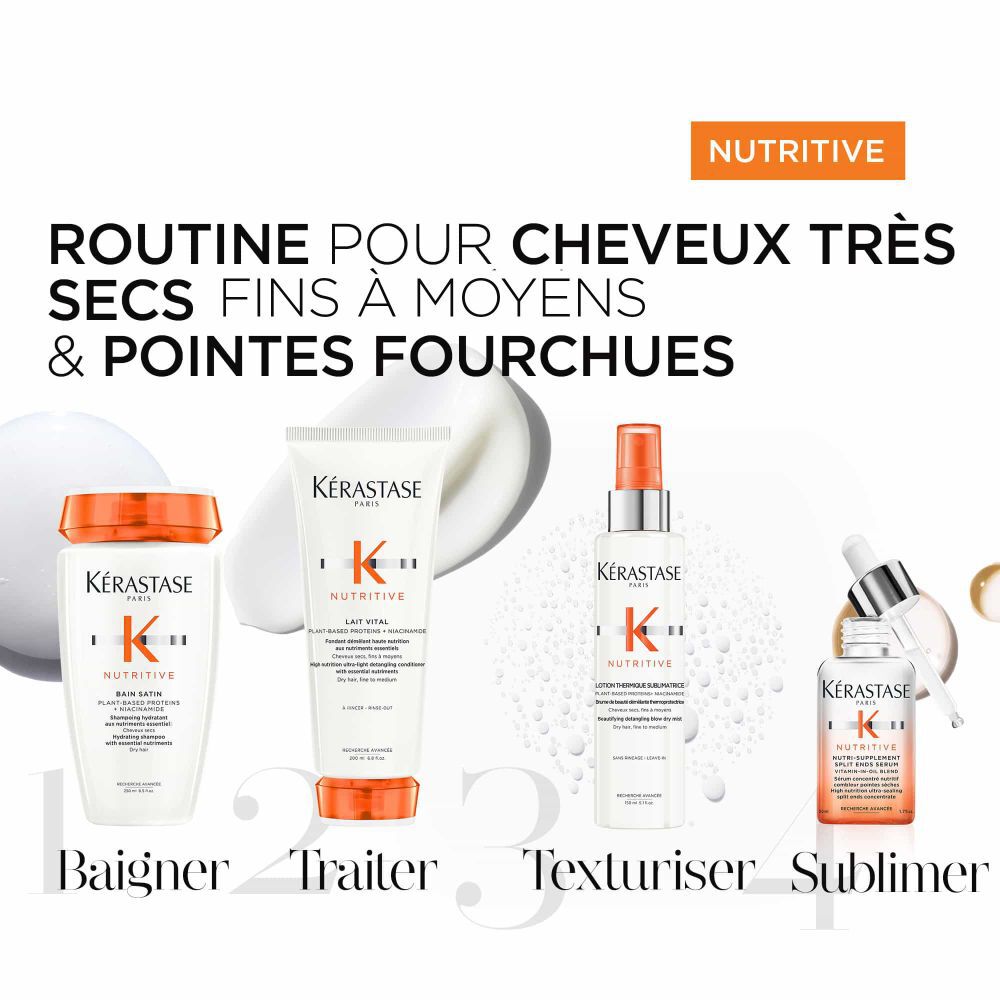Quatuor Nutritive cheveux secs