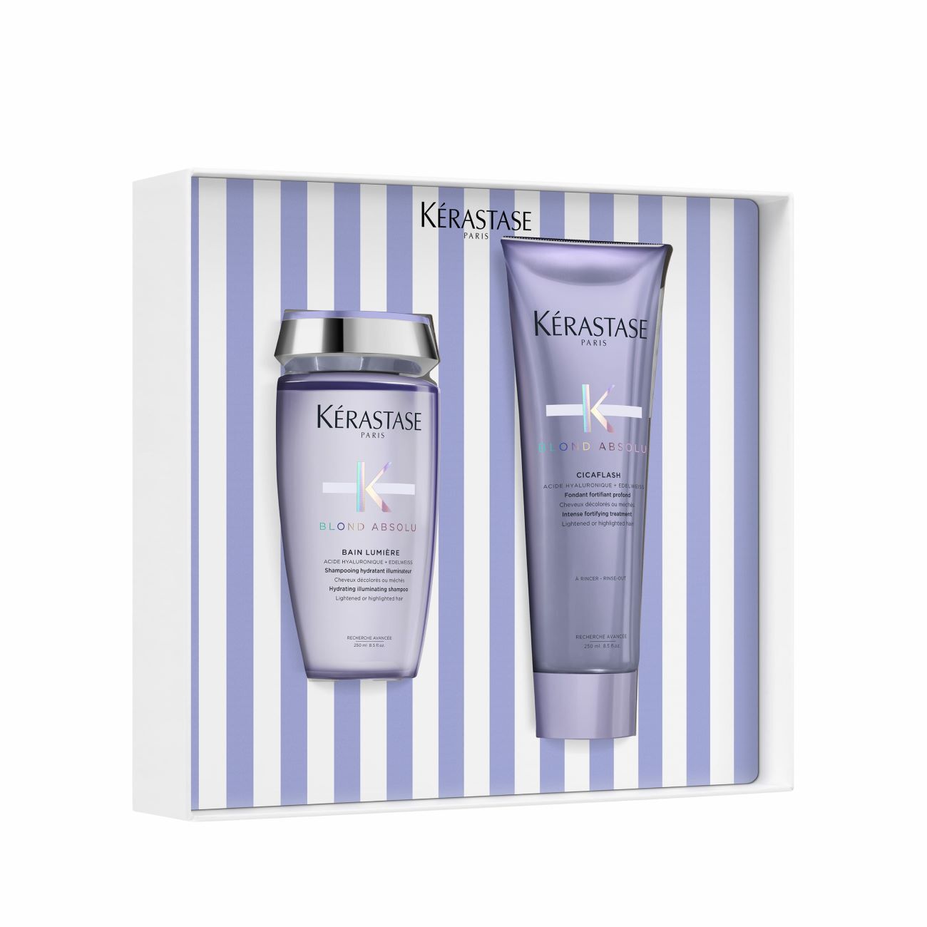 Blond Absolu - Coffret de soins pour cheveux blonds decolores fins a moyens