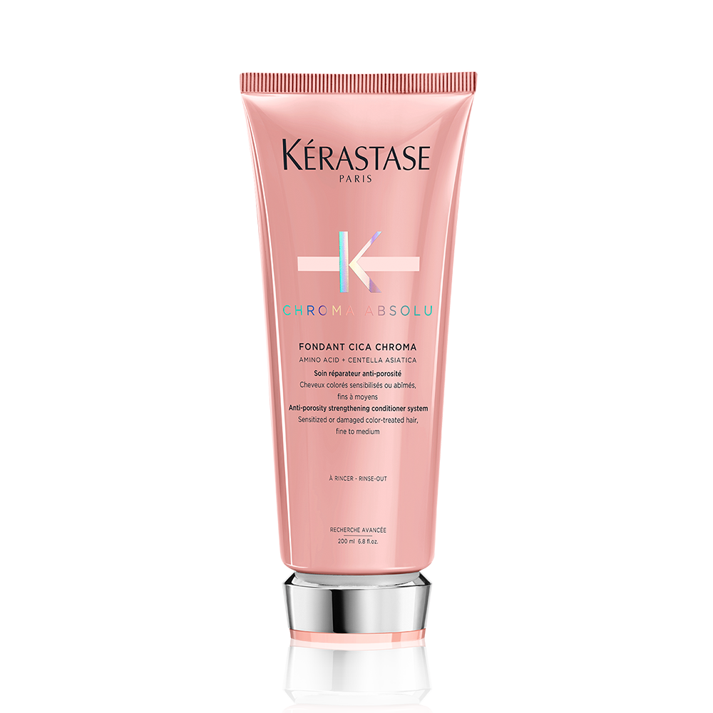 Kérastase Chroma Absolu Fondant Cica Chroma après-shampoing rénovateur pour cheveux colorés 200 ml