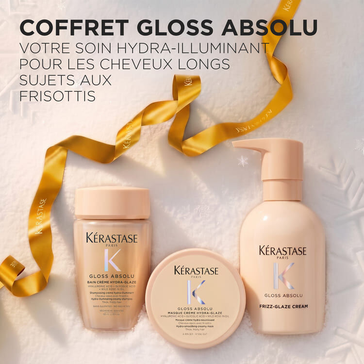 GLOSS ABSOLU - COFFRET CADEAU ANTI-FRISOTTIS & BRILLANCE CHEVEUX EPAIS