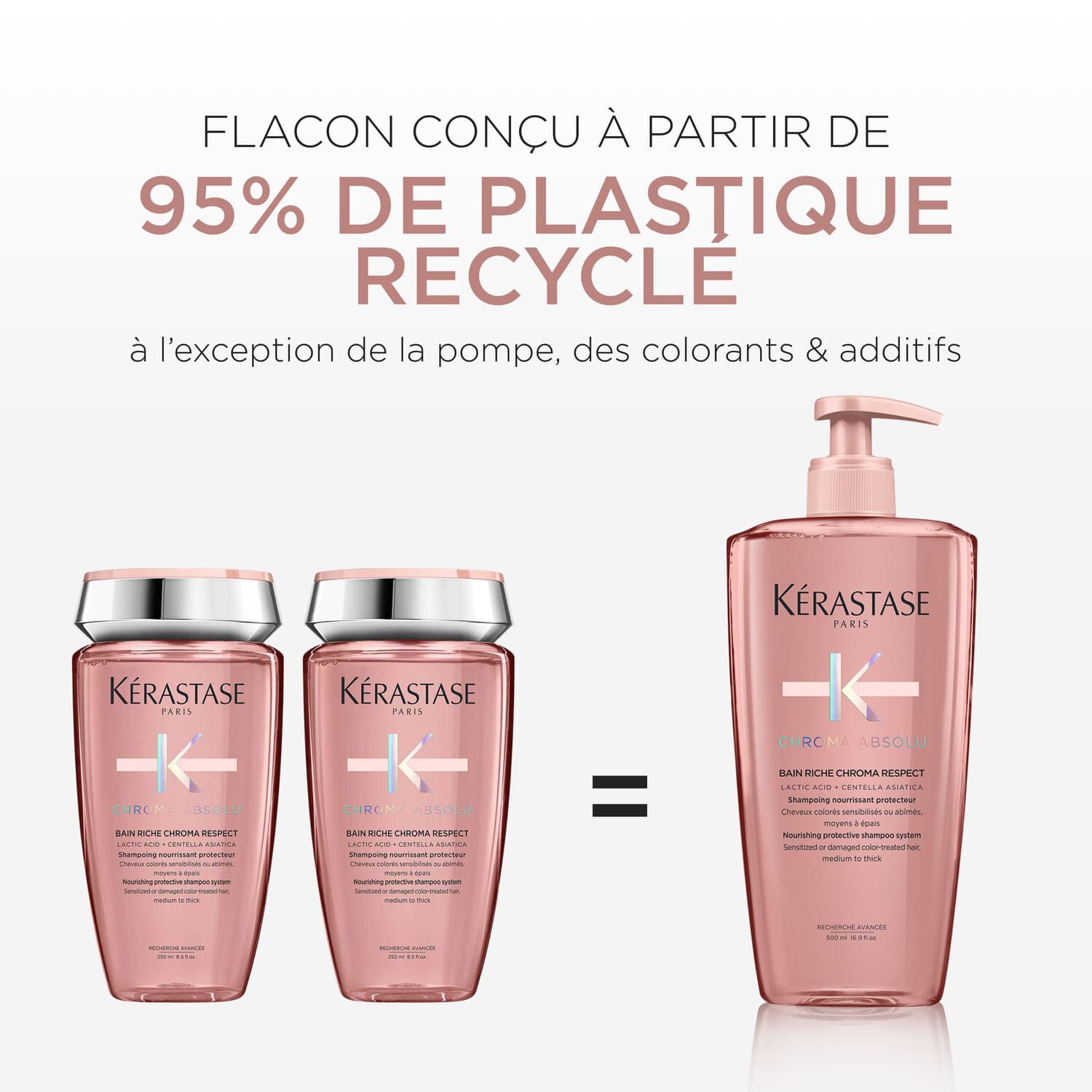 Bain Rechargeable 500ml Riche Chroma Respect
