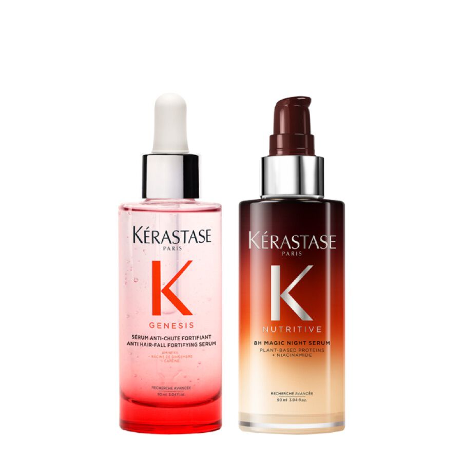 Nutritive & Genesis| Routine de nuit pour tous les types de cheveux | Kérastase