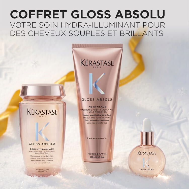 GLOSS ABSOLU - COFFRET CADEAU BRILLANCE TRIO & ANTI-FRISOTTIS