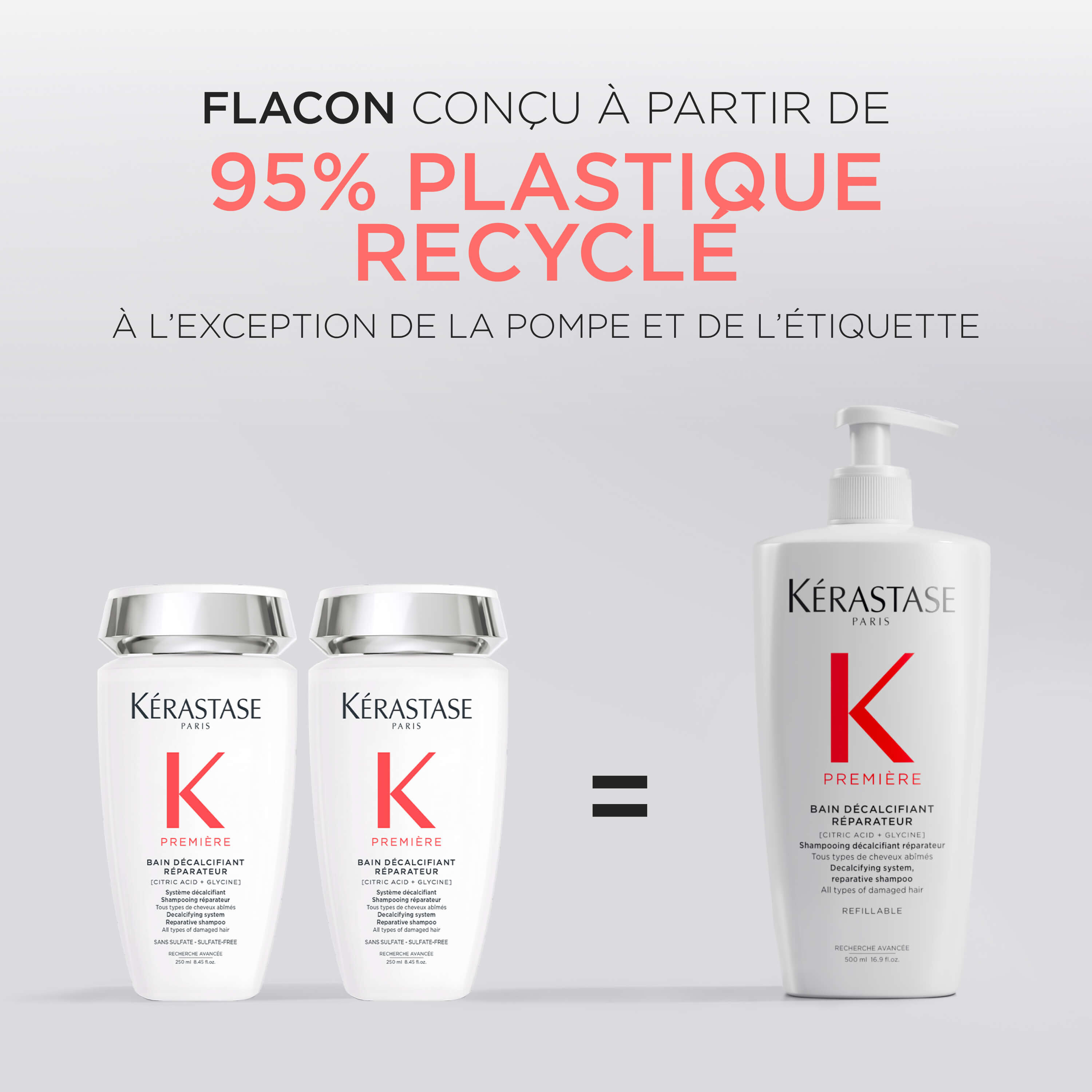 Bain Rechargeable 500ml Decalcifiant Reparateur
