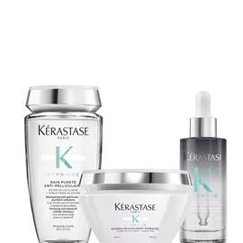 Trio Symbiose anti-pelliculaire cuir chevelu gras