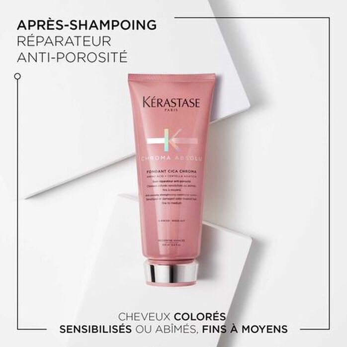 Chroma Absolu – Coffret de soins pour Cheveux Colores Fins a Moyens 