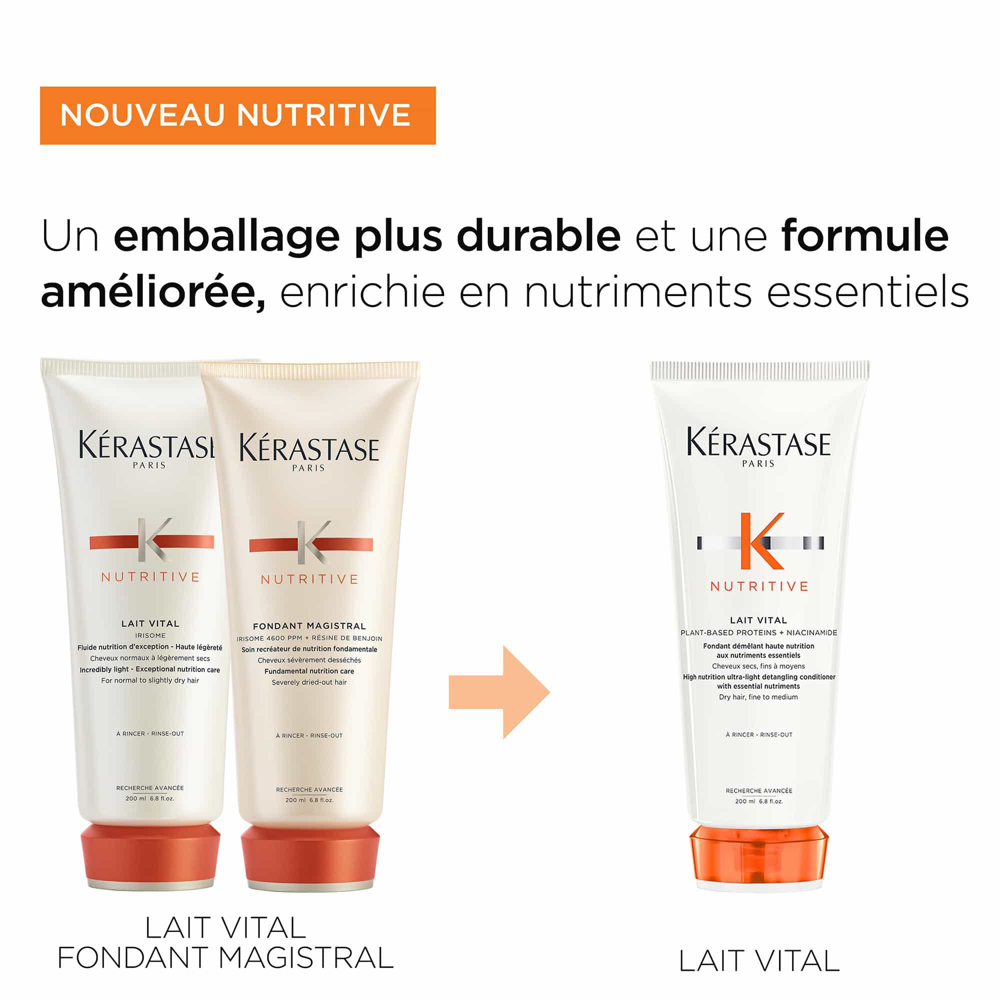 Lait Vital | Nutritive - Soins Cheveux Secs | Kérastase