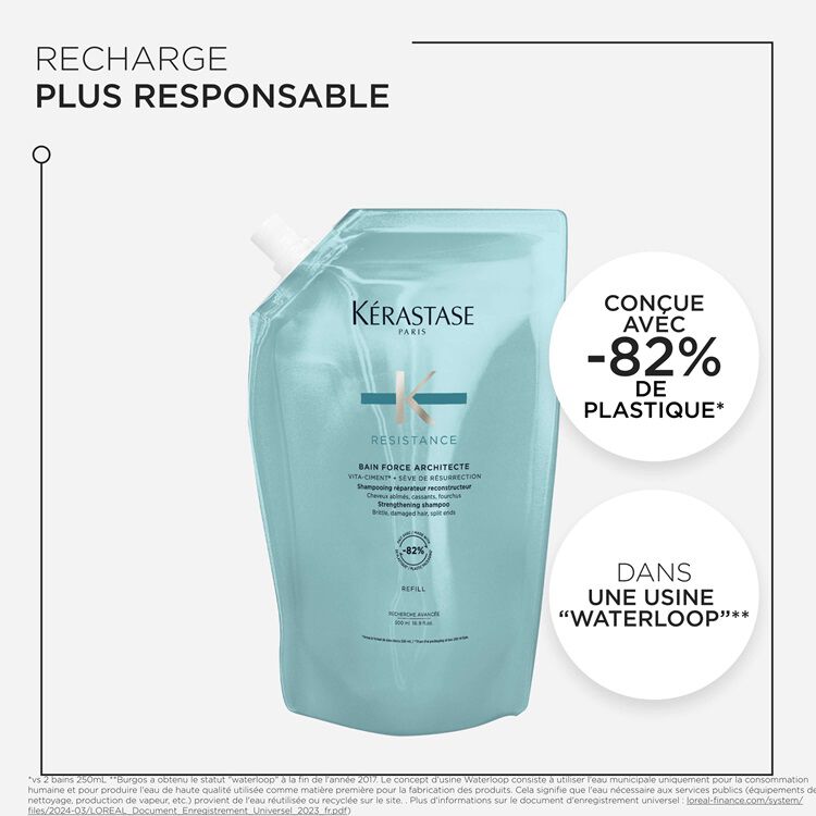 Recharge 500ml Bain Force Architecte