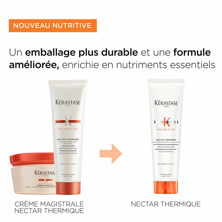 Nectar Thermique Nutritive Soins Cheveux Secs 150ml K rastase nectar-thermique-nutritive-soins-cheveux-secs-150ml-k-rastase