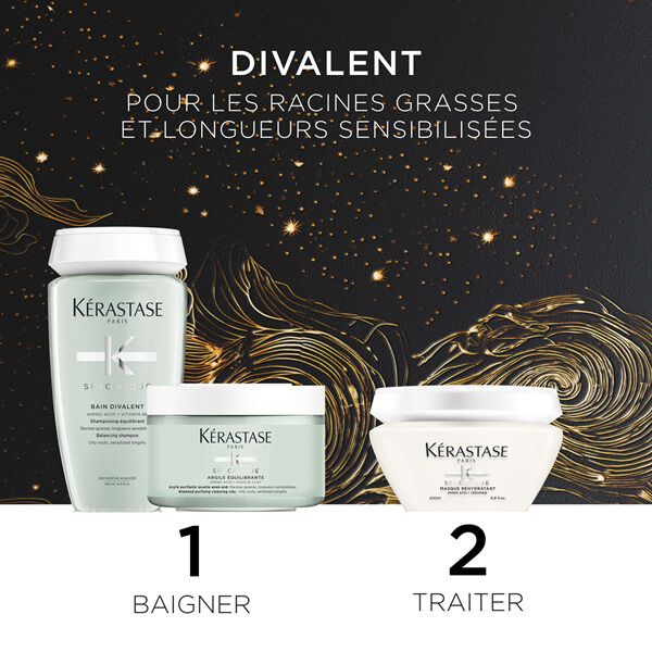 Divalent - Coffret de soins pour cheveux gras