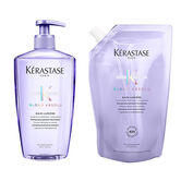 Duo Flacon Pompe 500ml + Eco-recharge 500ml Bain Lumiere 