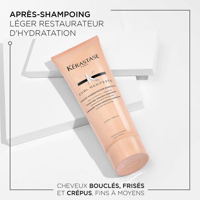 Curl Manifesto – Coffret de soins pour Cheveux Boucles a Frises (fins a moyens)