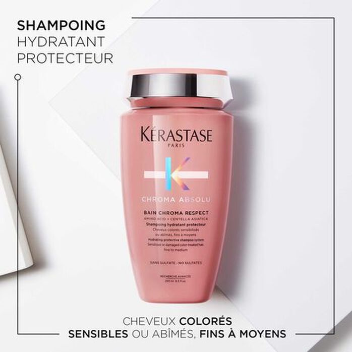 Chroma Absolu – Coffret de soins pour Cheveux Colores Fins a Moyens 