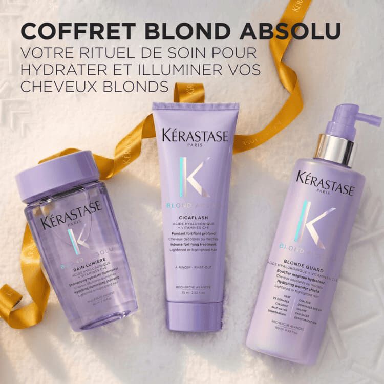 BLOND ABSOLU - COFFRET CADEAU ECLAT & PROTECTION DU BLOND TRIO