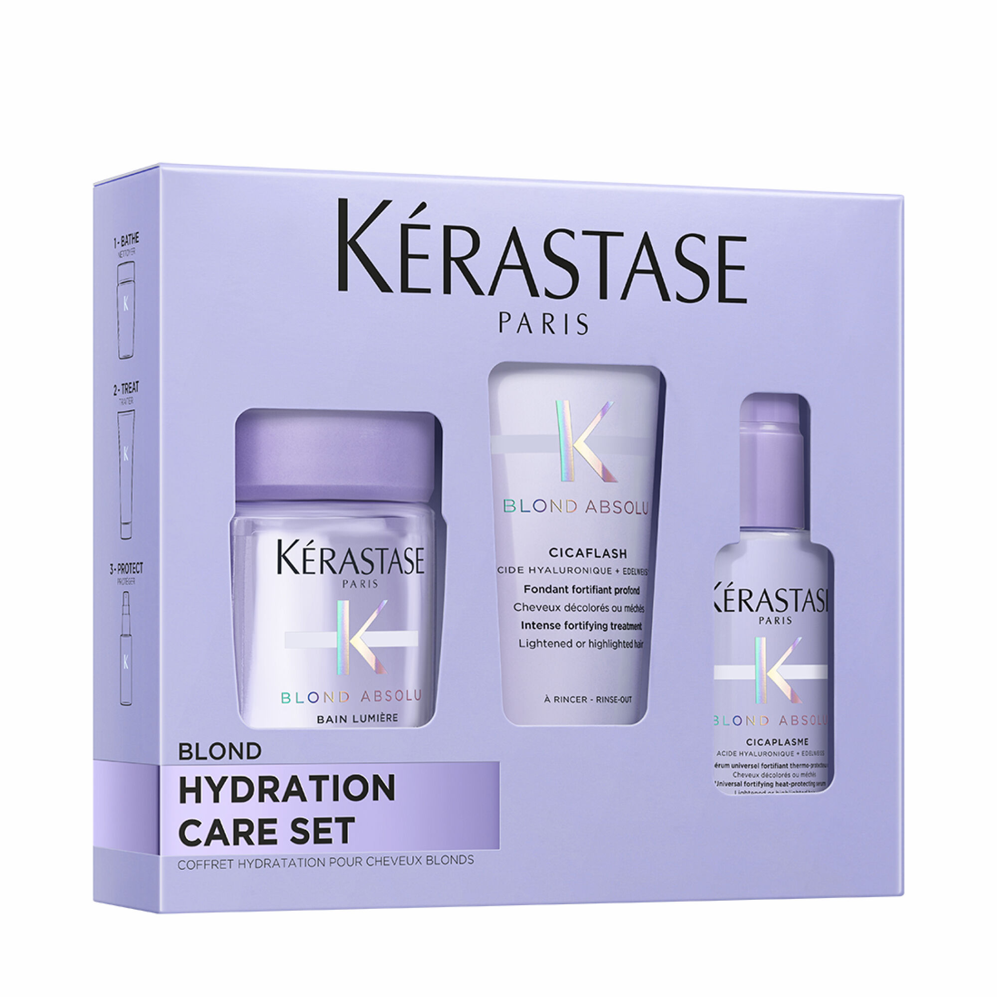 Coffret Decouverte Blond Absolu pour Cheveux Blonds Decolores