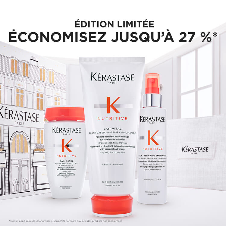 NUTRITIVE - COFFRET CADEAU POUR CHEVEUX FINS ET SECS