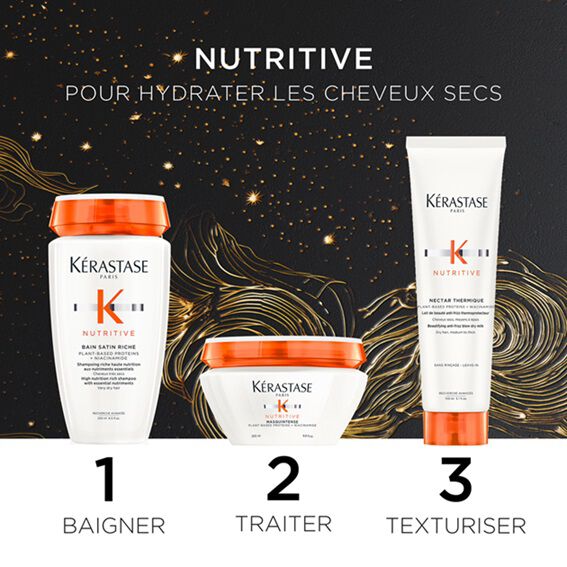 Nutritive -  Coffret de soins pour Cheveux Fins a Moyens et Tres Secs