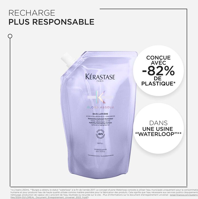 Recharge 500ml Bain Lumiere