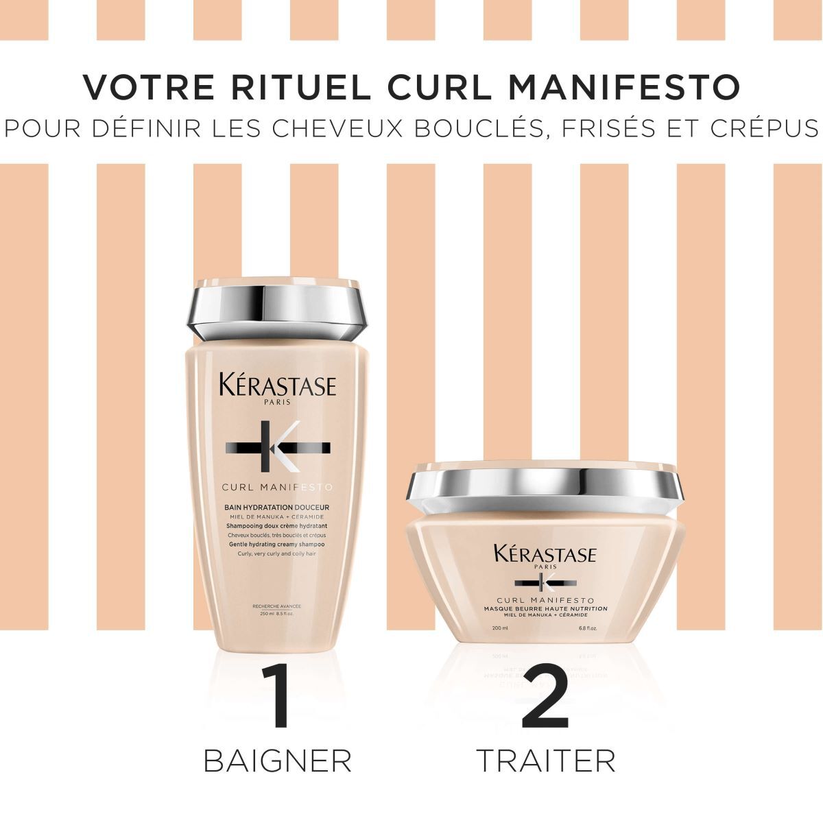 Curl Manifesto - Coffret de soins pour Cheveux Boucles a Frises