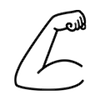 Dessin d\'un crocodile stylise avec un long museau et une queue incurvee, sur fond blanc.