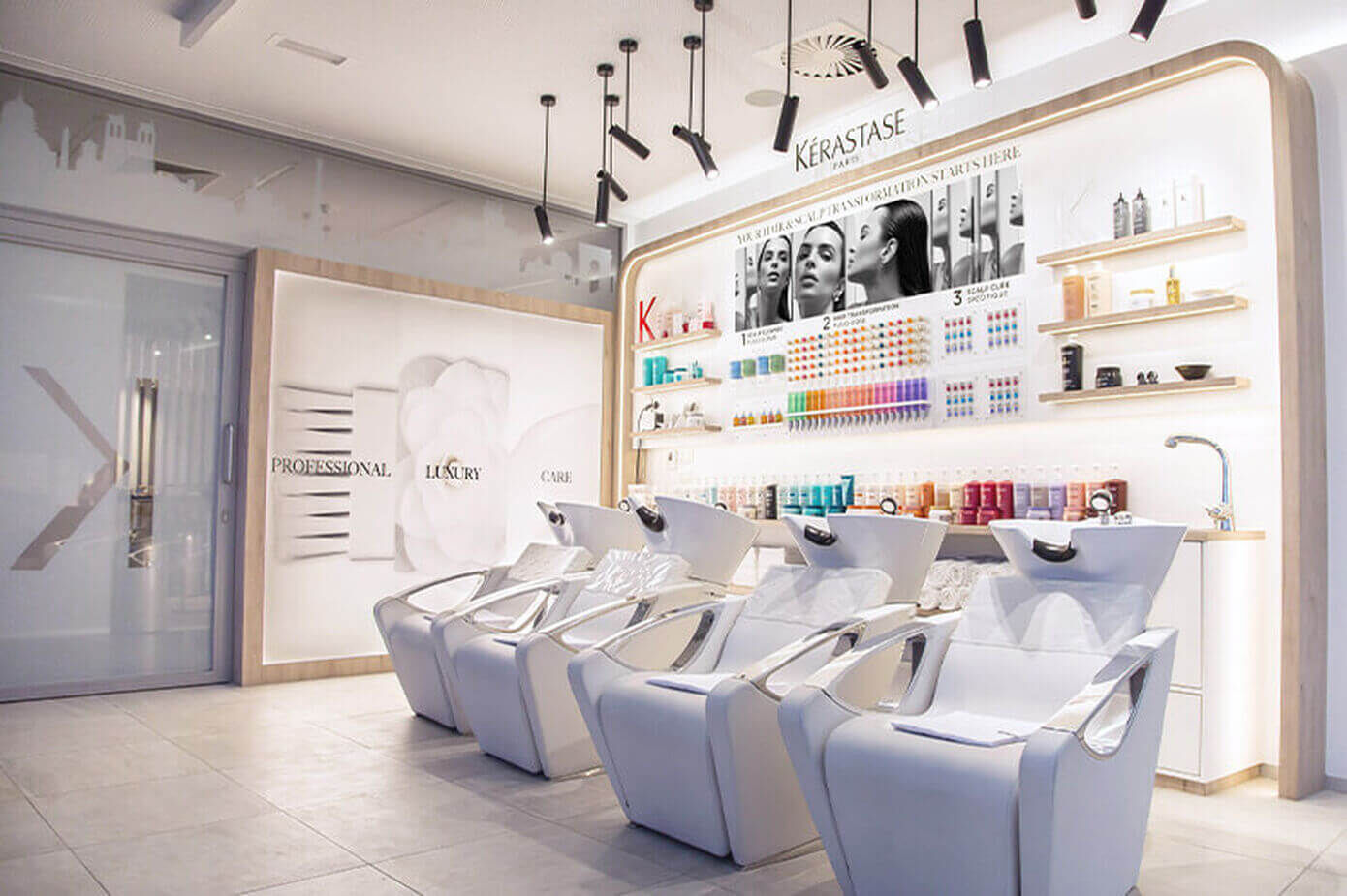 Salons de coiffure Kerastase
