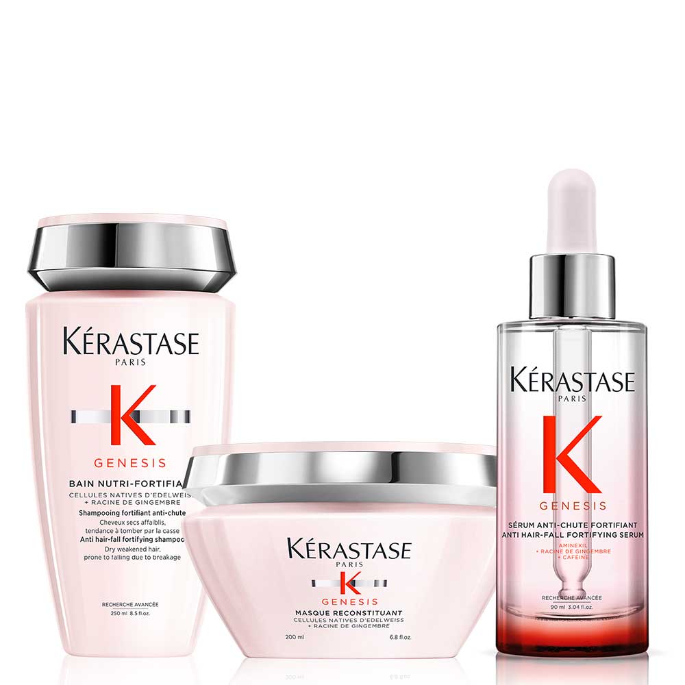 Trio cheveux épais Genesis Soins antichute Kérastase