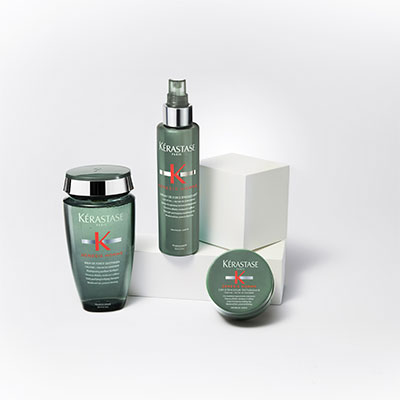 Kérastase Men thinning hair Routine to fight hair fall Kérastase Men thinning hair Routine to fight hair fall