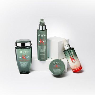 Kérastase Men thinning hair Routine to fight hair fall Kérastase Men thinning hair Routine to fight hair fall