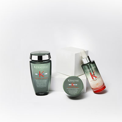 Kérastase Men thinning hair Routine to fight hair fall Kérastase Men thinning hair Routine to fight hair fall